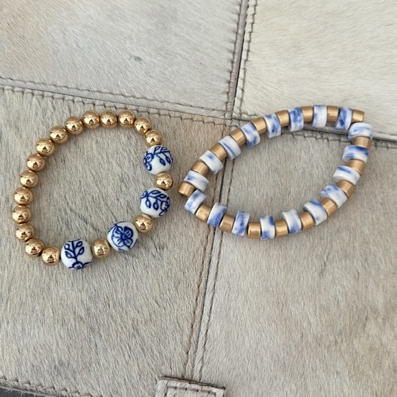 Chinoiserie Necklace & 2 bracelets - Picture 4 of 5